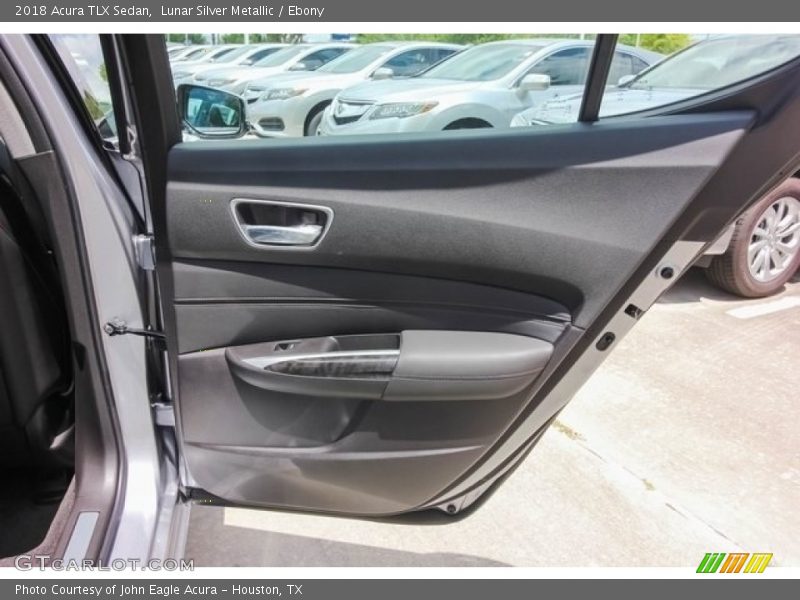 Lunar Silver Metallic / Ebony 2018 Acura TLX Sedan