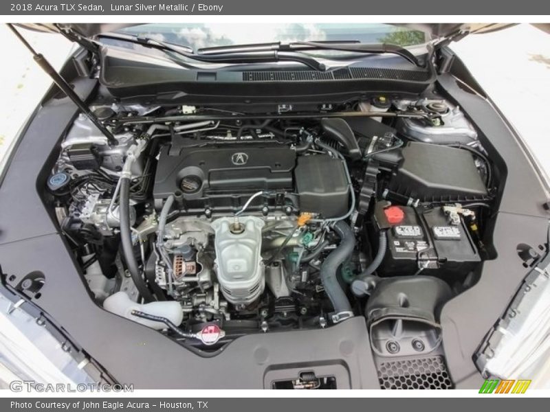 Lunar Silver Metallic / Ebony 2018 Acura TLX Sedan