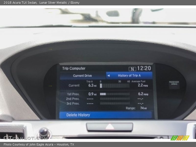 Lunar Silver Metallic / Ebony 2018 Acura TLX Sedan