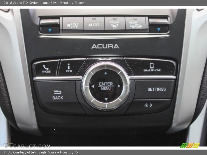 Lunar Silver Metallic / Ebony 2018 Acura TLX Sedan