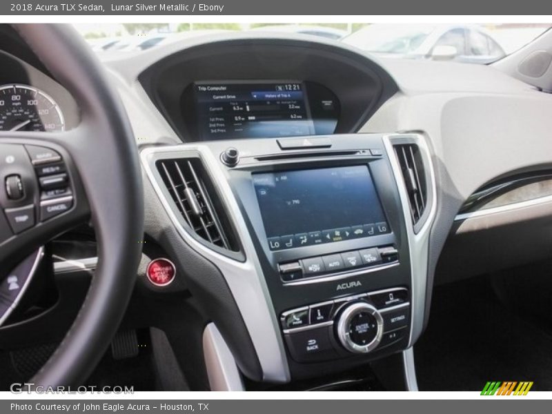 Lunar Silver Metallic / Ebony 2018 Acura TLX Sedan