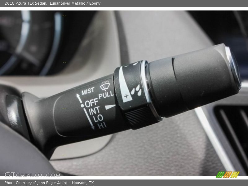 Lunar Silver Metallic / Ebony 2018 Acura TLX Sedan