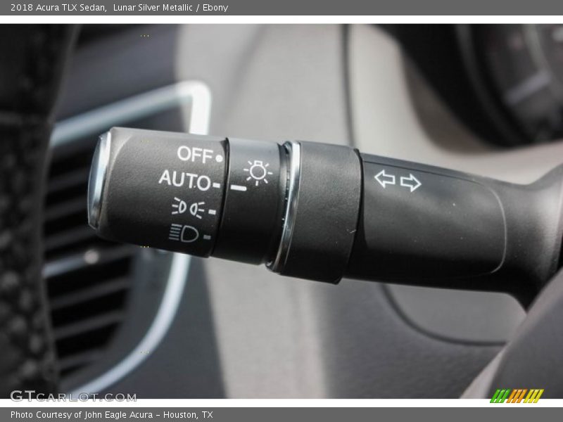 Lunar Silver Metallic / Ebony 2018 Acura TLX Sedan