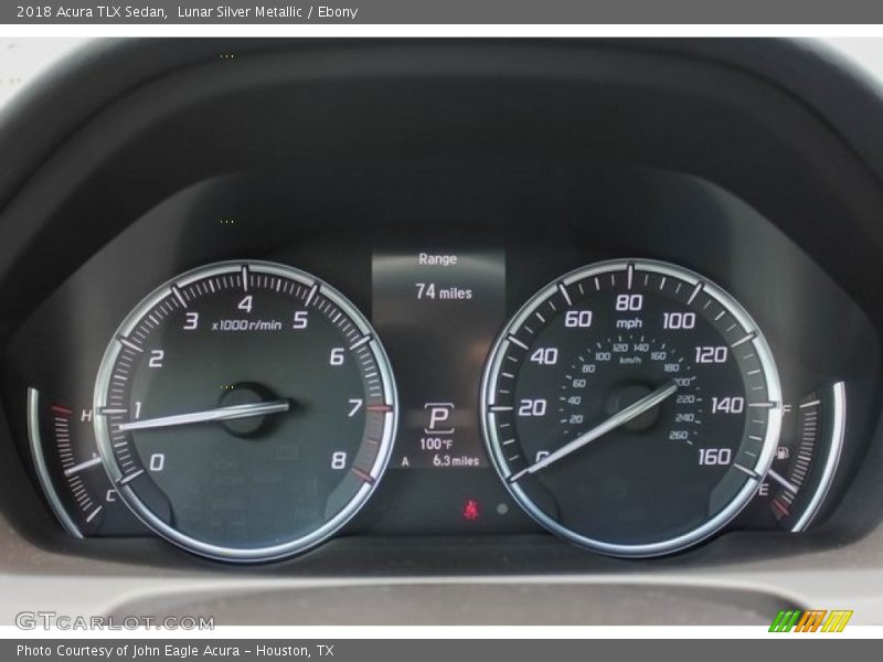 Lunar Silver Metallic / Ebony 2018 Acura TLX Sedan