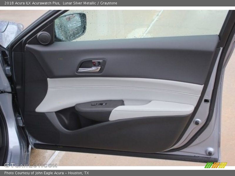 Lunar Silver Metallic / Graystone 2018 Acura ILX Acurawatch Plus