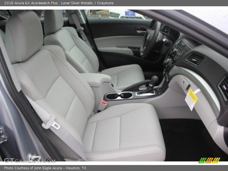 Lunar Silver Metallic / Graystone 2018 Acura ILX Acurawatch Plus
