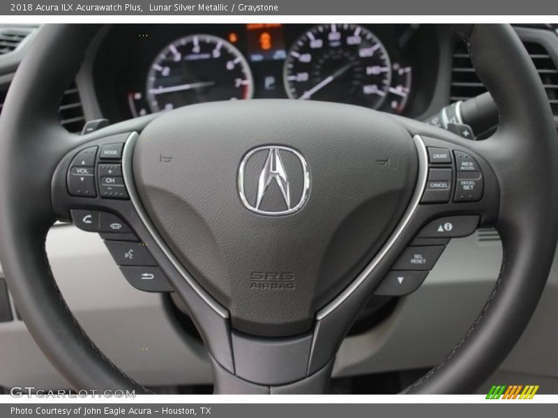 Lunar Silver Metallic / Graystone 2018 Acura ILX Acurawatch Plus