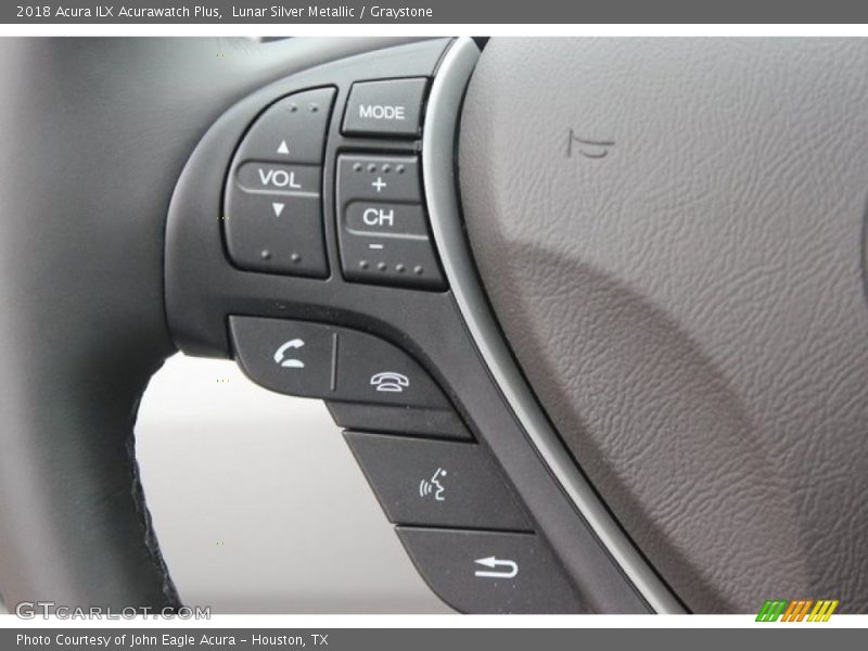 Lunar Silver Metallic / Graystone 2018 Acura ILX Acurawatch Plus
