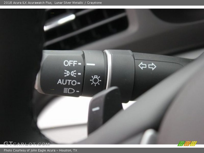 Lunar Silver Metallic / Graystone 2018 Acura ILX Acurawatch Plus