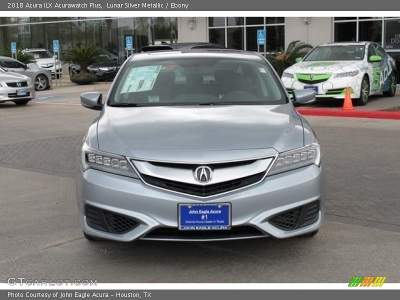 Lunar Silver Metallic / Ebony 2018 Acura ILX Acurawatch Plus