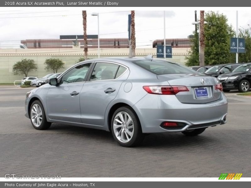 Lunar Silver Metallic / Ebony 2018 Acura ILX Acurawatch Plus