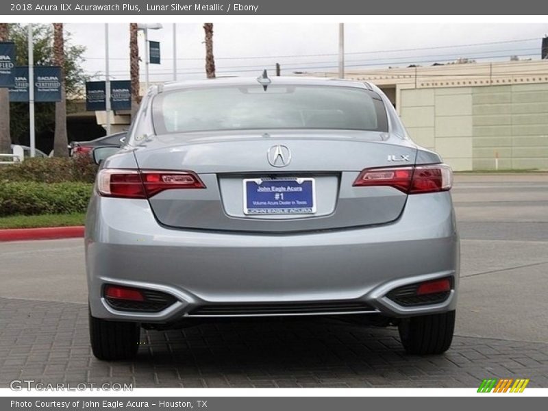 Lunar Silver Metallic / Ebony 2018 Acura ILX Acurawatch Plus