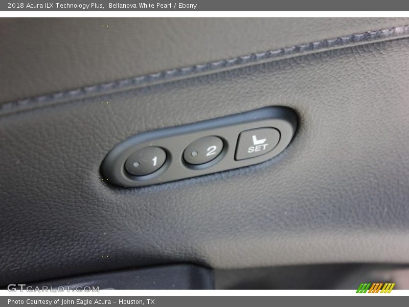 Bellanova White Pearl / Ebony 2018 Acura ILX Technology Plus