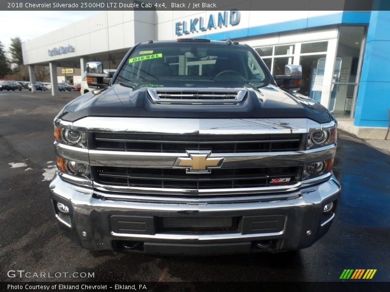 Black / Jet Black 2018 Chevrolet Silverado 2500HD LTZ Double Cab 4x4