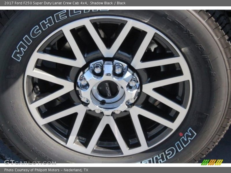 Shadow Black / Black 2017 Ford F250 Super Duty Lariat Crew Cab 4x4