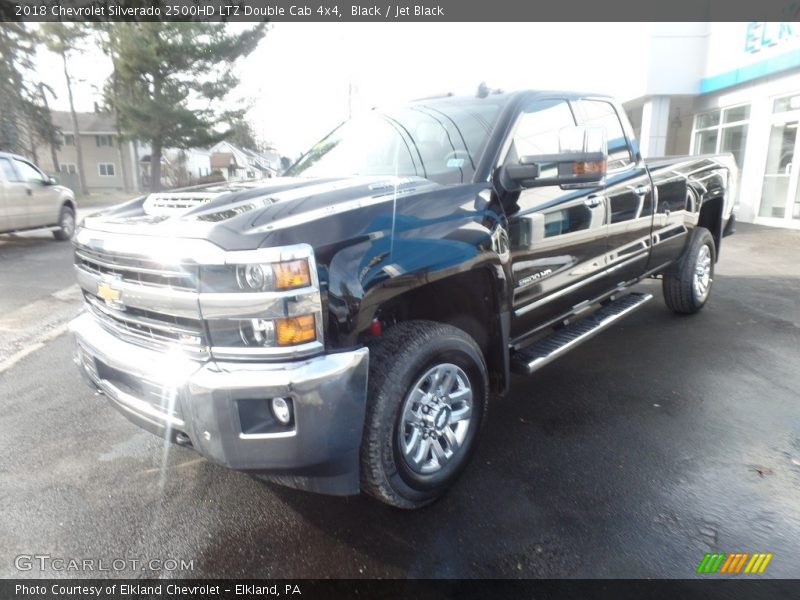 Black / Jet Black 2018 Chevrolet Silverado 2500HD LTZ Double Cab 4x4
