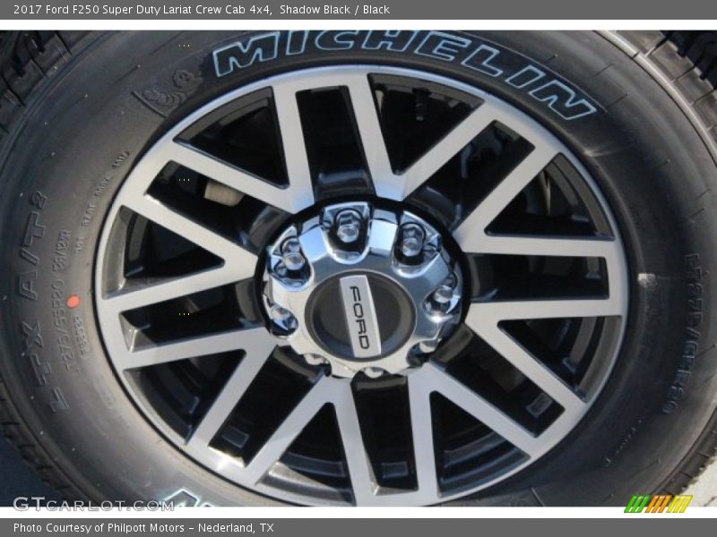 Shadow Black / Black 2017 Ford F250 Super Duty Lariat Crew Cab 4x4