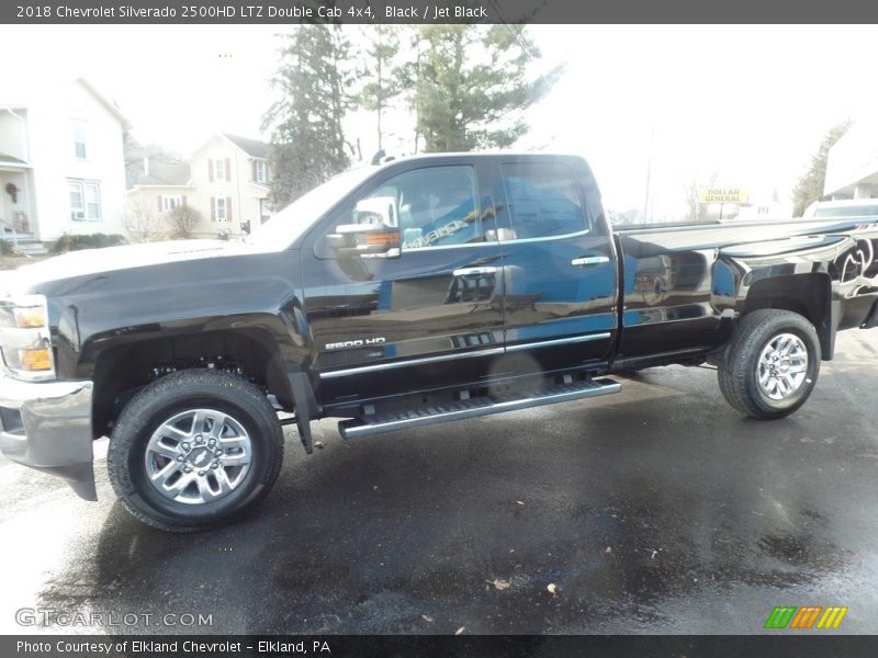 Black / Jet Black 2018 Chevrolet Silverado 2500HD LTZ Double Cab 4x4
