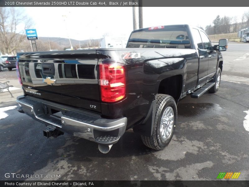 Black / Jet Black 2018 Chevrolet Silverado 2500HD LTZ Double Cab 4x4
