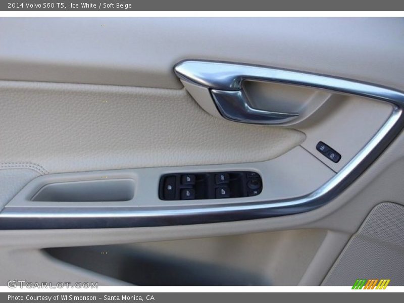 Ice White / Soft Beige 2014 Volvo S60 T5