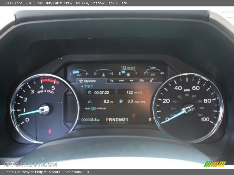 Shadow Black / Black 2017 Ford F250 Super Duty Lariat Crew Cab 4x4