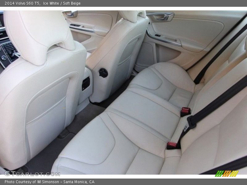 Ice White / Soft Beige 2014 Volvo S60 T5