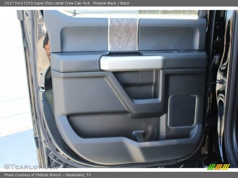 Shadow Black / Black 2017 Ford F250 Super Duty Lariat Crew Cab 4x4