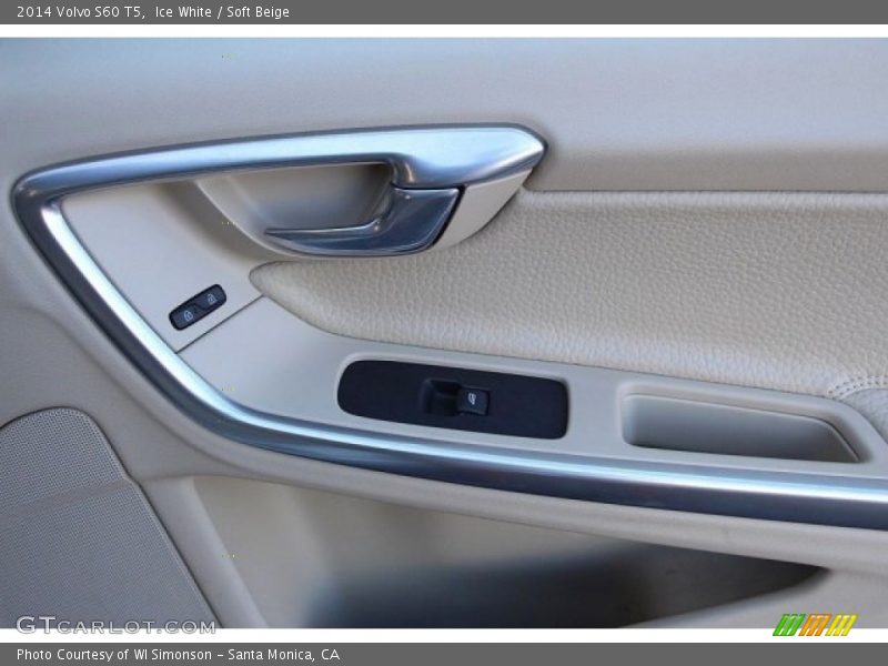 Ice White / Soft Beige 2014 Volvo S60 T5