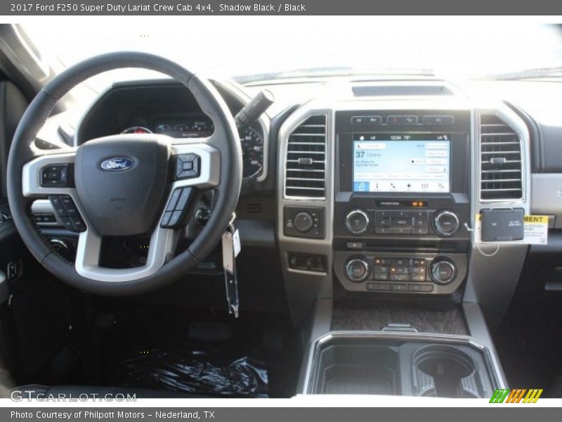 Shadow Black / Black 2017 Ford F250 Super Duty Lariat Crew Cab 4x4