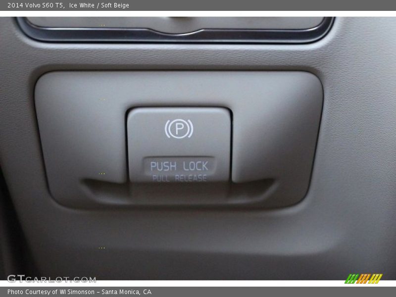 Ice White / Soft Beige 2014 Volvo S60 T5