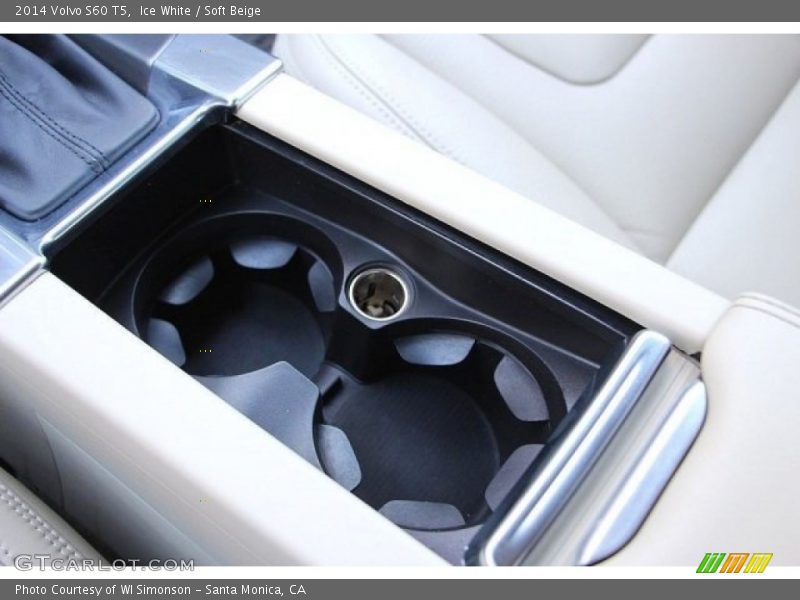 Ice White / Soft Beige 2014 Volvo S60 T5
