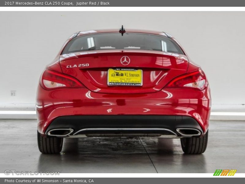 Jupiter Red / Black 2017 Mercedes-Benz CLA 250 Coupe