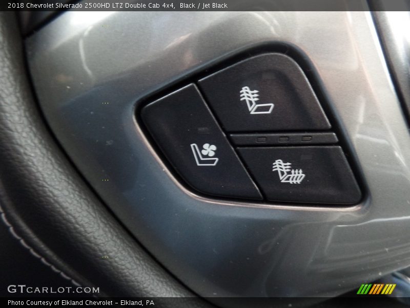 Black / Jet Black 2018 Chevrolet Silverado 2500HD LTZ Double Cab 4x4