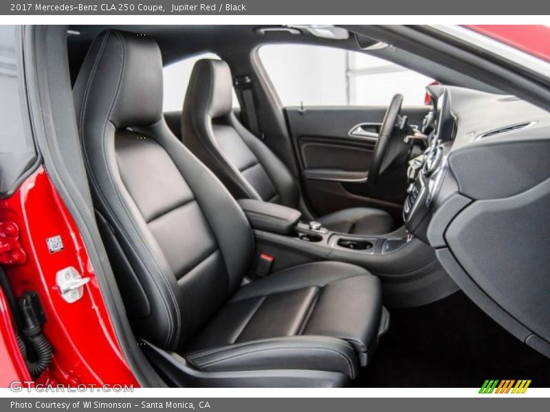 Jupiter Red / Black 2017 Mercedes-Benz CLA 250 Coupe