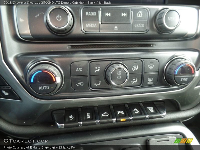 Black / Jet Black 2018 Chevrolet Silverado 2500HD LTZ Double Cab 4x4