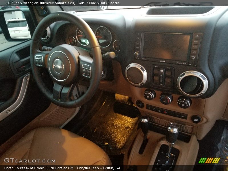 Gobi / Black/Dark Saddle 2017 Jeep Wrangler Unlimited Sahara 4x4