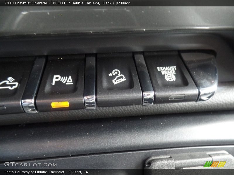 Black / Jet Black 2018 Chevrolet Silverado 2500HD LTZ Double Cab 4x4