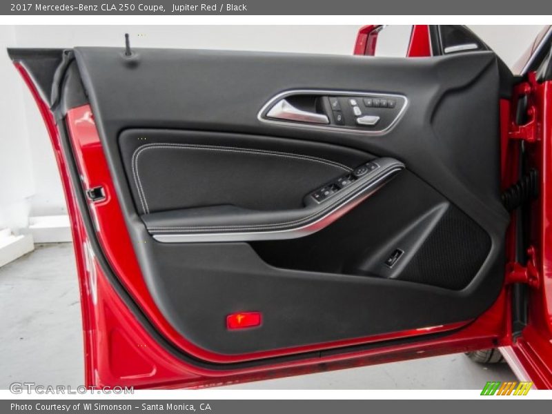 Jupiter Red / Black 2017 Mercedes-Benz CLA 250 Coupe