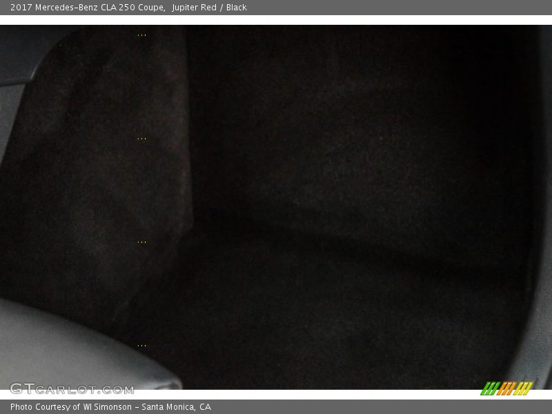 Jupiter Red / Black 2017 Mercedes-Benz CLA 250 Coupe