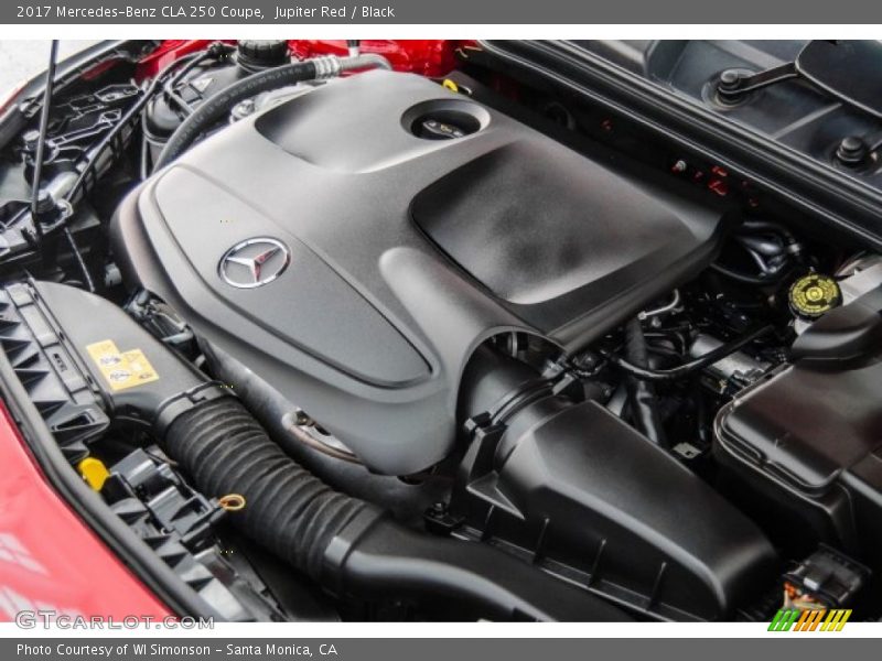 Jupiter Red / Black 2017 Mercedes-Benz CLA 250 Coupe