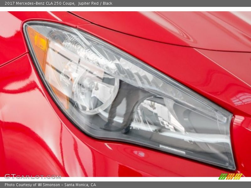 Jupiter Red / Black 2017 Mercedes-Benz CLA 250 Coupe