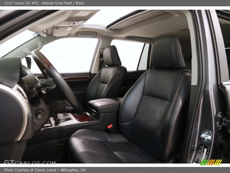 Nebula Gray Pearl / Black 2017 Lexus GX 460