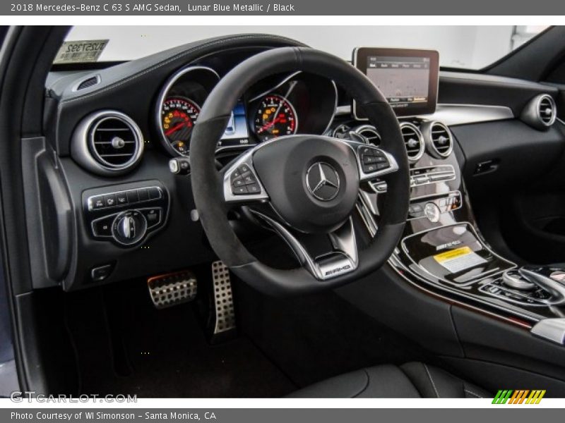 Dashboard of 2018 C 63 S AMG Sedan