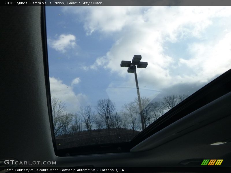 Galactic Gray / Black 2018 Hyundai Elantra Value Edition