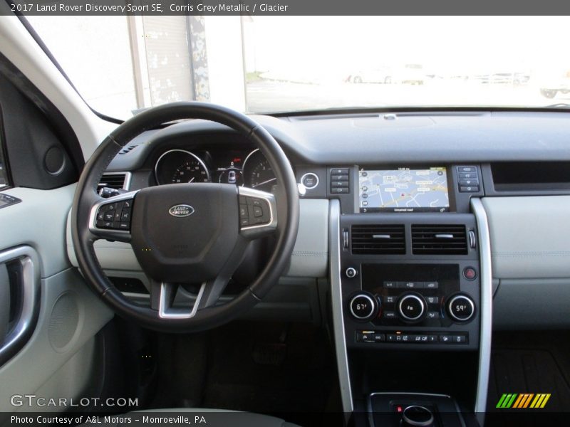 Corris Grey Metallic / Glacier 2017 Land Rover Discovery Sport SE