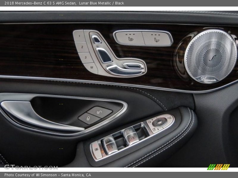 Controls of 2018 C 63 S AMG Sedan