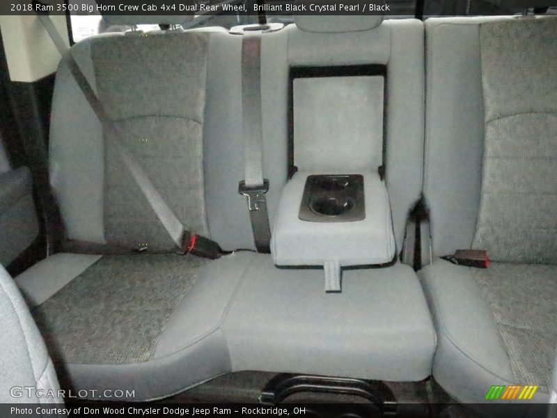 Brilliant Black Crystal Pearl / Black 2018 Ram 3500 Big Horn Crew Cab 4x4 Dual Rear Wheel