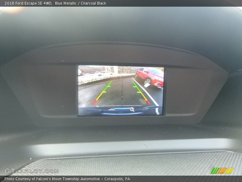 Blue Metallic / Charcoal Black 2018 Ford Escape SE 4WD