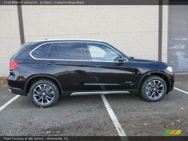 Jet Black / Canberra Beige/Black 2018 BMW X5 xDrive35i