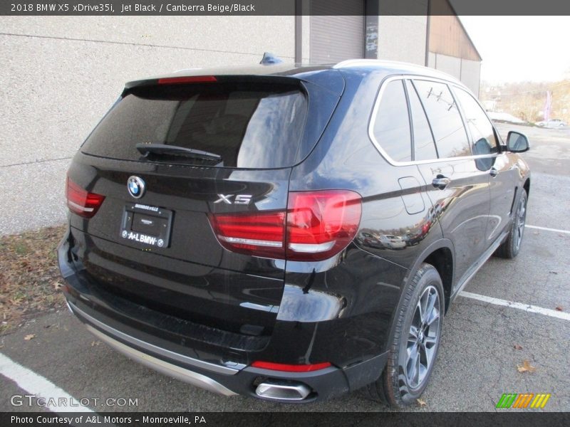 Jet Black / Canberra Beige/Black 2018 BMW X5 xDrive35i